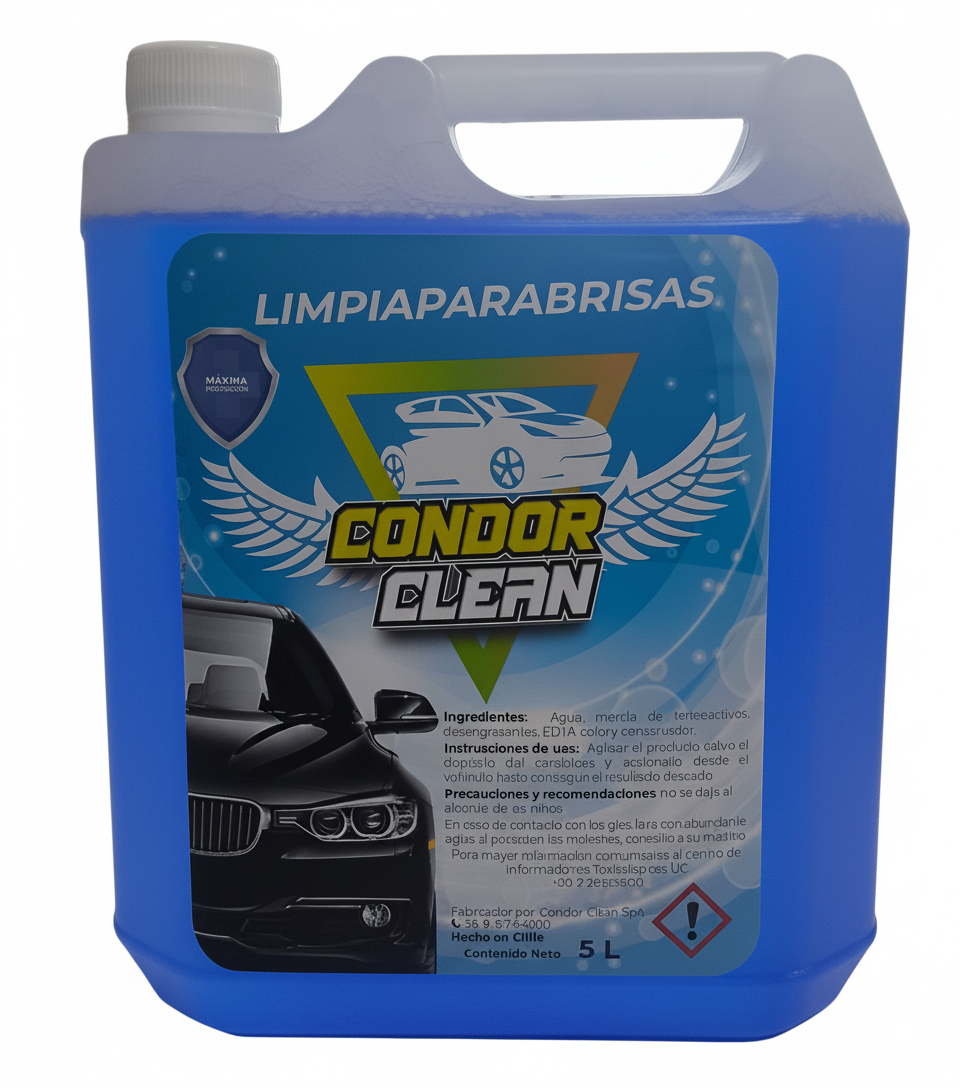 Limpia Parabrisas Condor Clean 5L